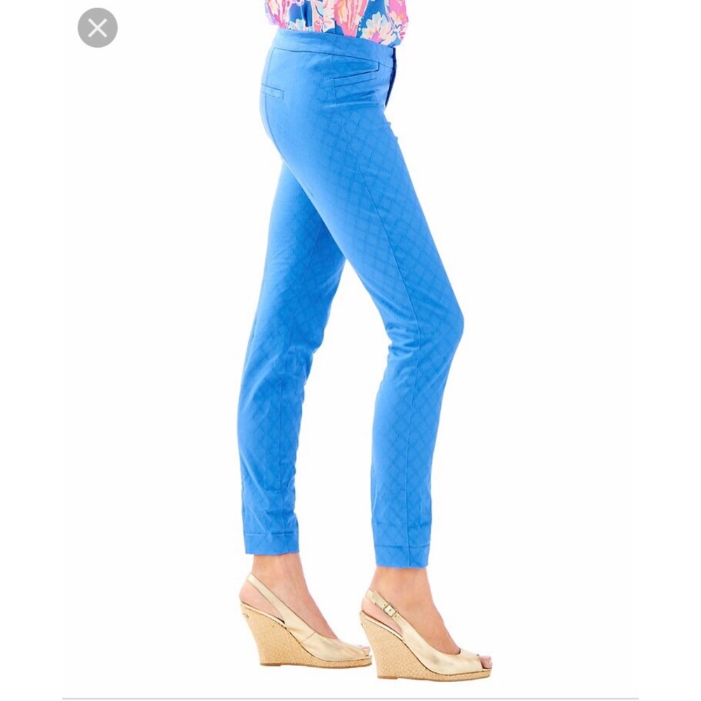 ♏️SOLD♏️ NWT Lilly Pulitzer Kelly Ankle Pants Blue